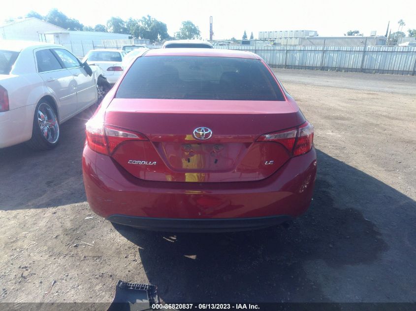 2019 TOYOTA COROLLA L/LE/SE/XLE/XSE - 2T1BURHE5KC181042
