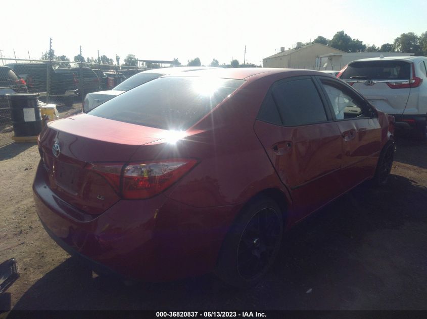 2019 TOYOTA COROLLA L/LE/SE/XLE/XSE - 2T1BURHE5KC181042