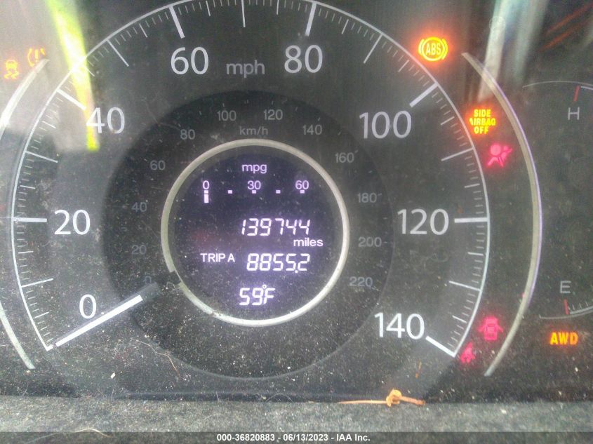 2013 HONDA CR-V EX - 2HKRM4H53DH601768