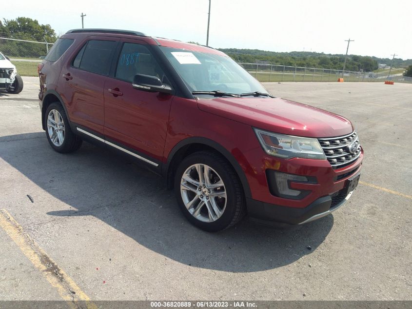 2016 FORD EXPLORER XLT - 1FM5K8D88GGB41863