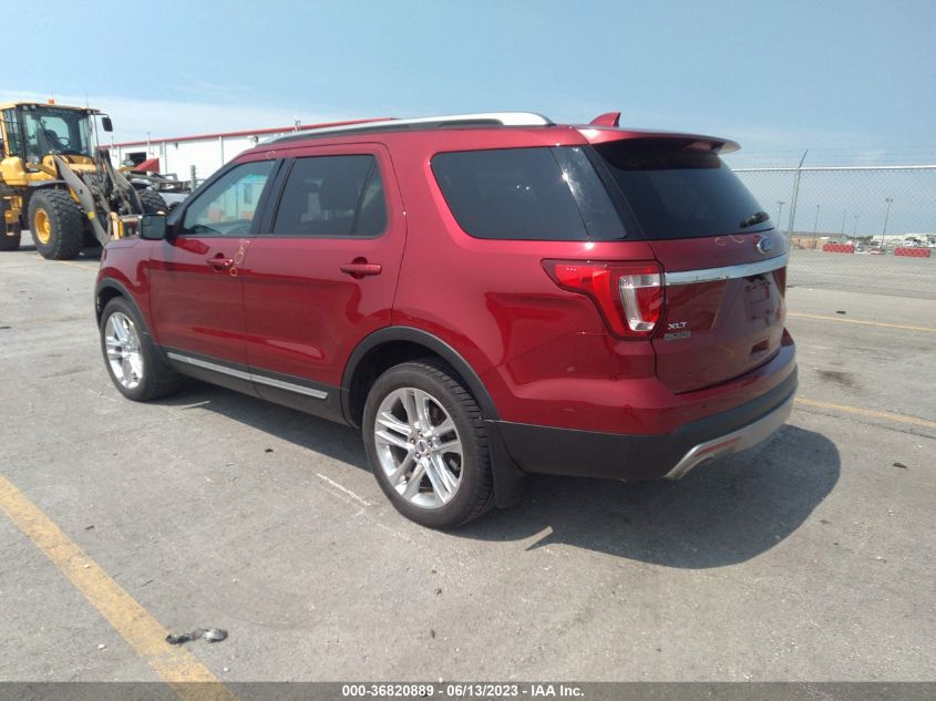 2016 FORD EXPLORER XLT - 1FM5K8D88GGB41863