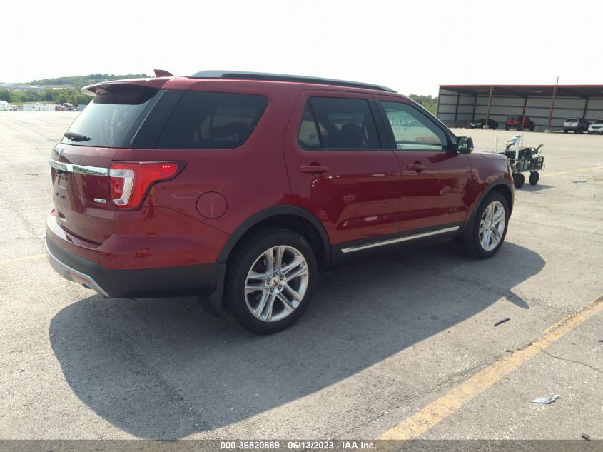 2016 FORD EXPLORER XLT - 1FM5K8D88GGB41863