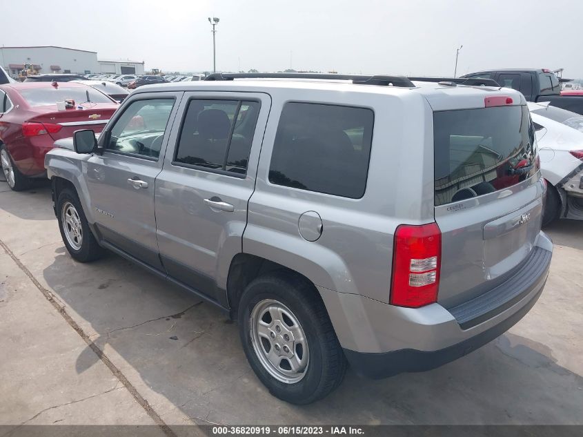 2017 JEEP PATRIOT SPORT - 1C4NJPBAXHD149330