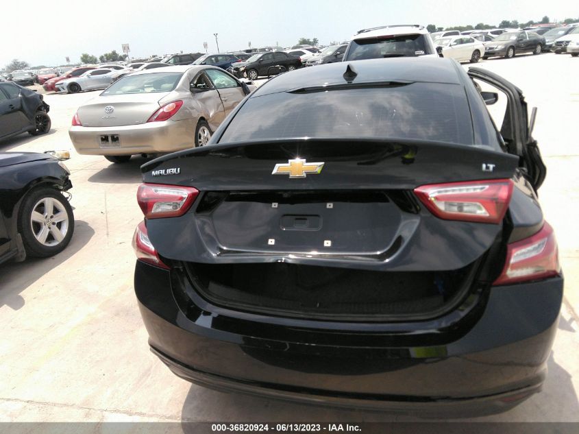 2019 CHEVROLET MALIBU LT - 1G1ZD5ST1KF150000