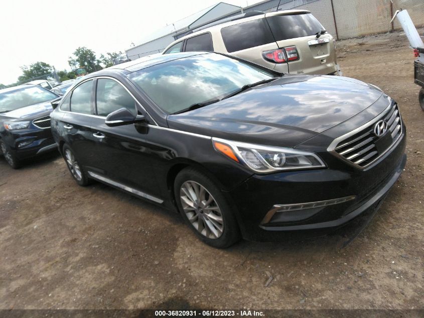 2015 HYUNDAI SONATA 2.4L LIMITED - 5NPE34AF4FH202066