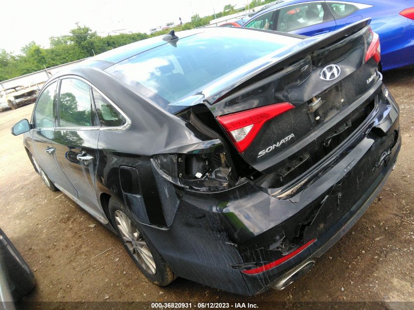 2015 HYUNDAI SONATA 2.4L LIMITED - 5NPE34AF4FH202066
