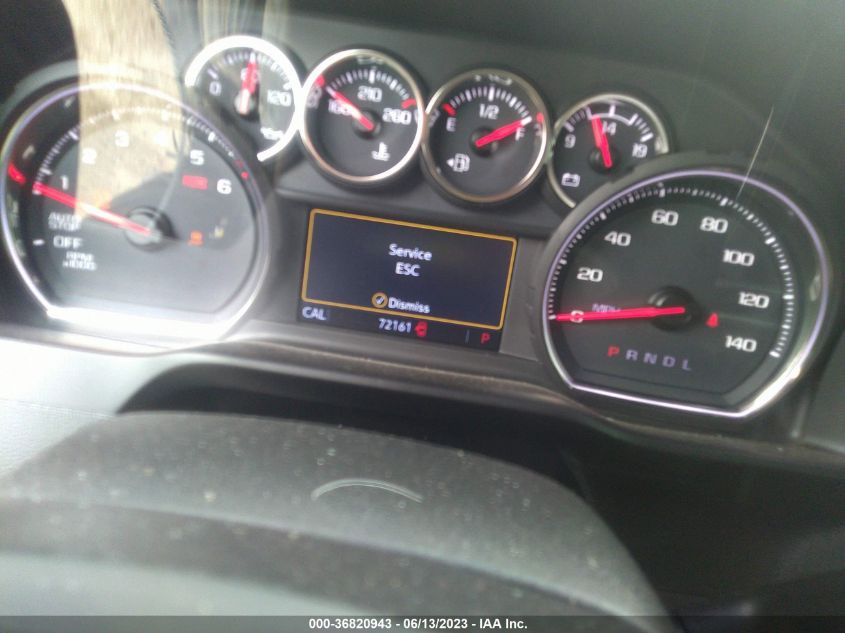 2020 CHEVROLET SILVERADO 1500 RST - 3GCPWDED1LG149310