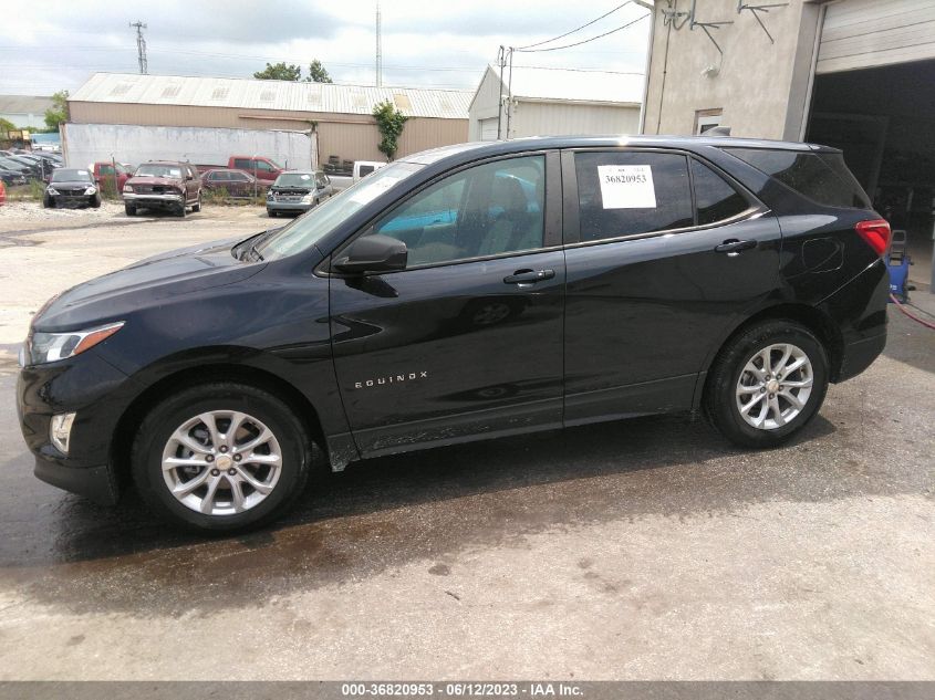 2021 CHEVROLET EQUINOX LS - 3GNAXHEV5MS140196
