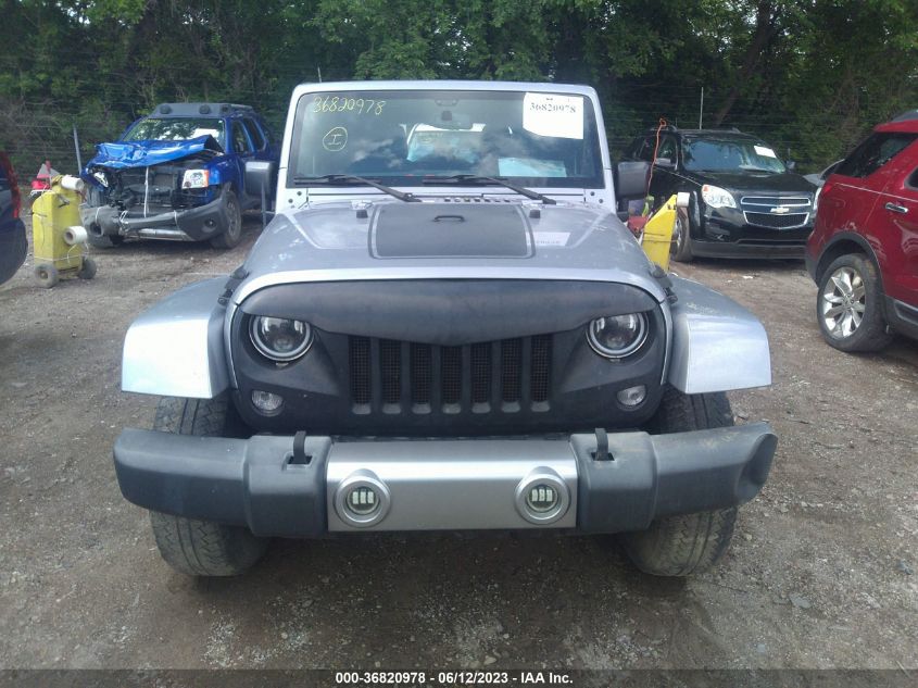 2016 JEEP WRANGLER UNLIMITED SAHARA - 1C4BJWEG3GL164348