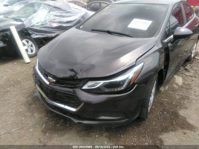 2017 CHEVROLET CRUZE LT - 1G1BE5SM9H7240506