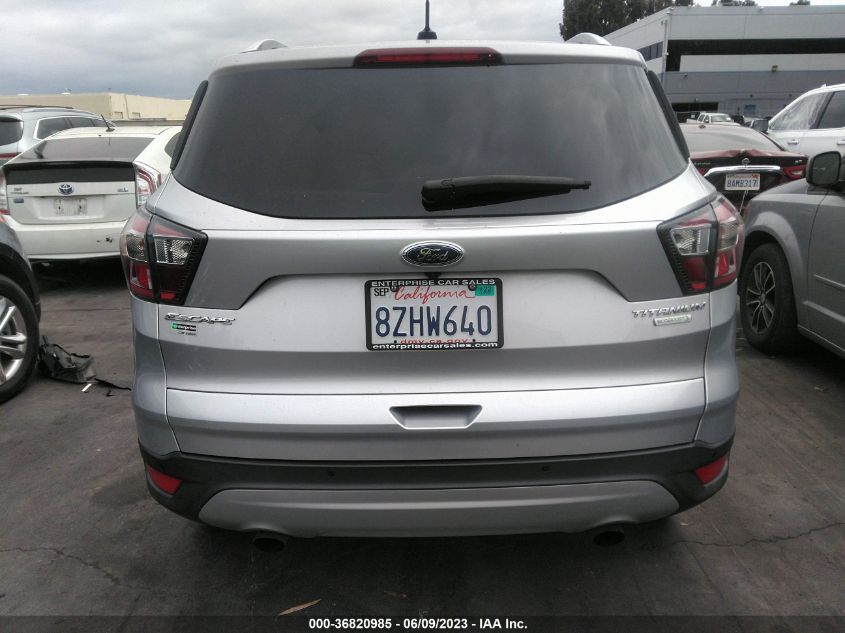 2017 FORD ESCAPE TITANIUM - 1FMCU0JD5HUB21772