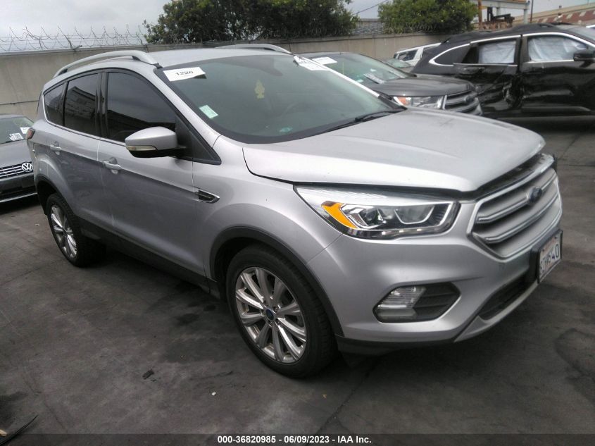 2017 FORD ESCAPE TITANIUM - 1FMCU0JD5HUB21772