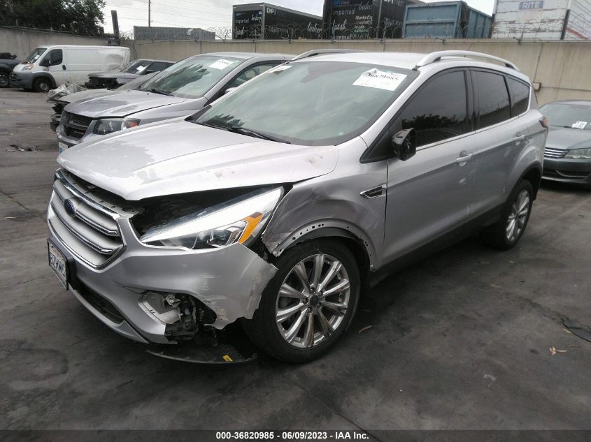 2017 FORD ESCAPE TITANIUM - 1FMCU0JD5HUB21772