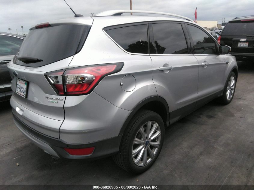 2017 FORD ESCAPE TITANIUM - 1FMCU0JD5HUB21772