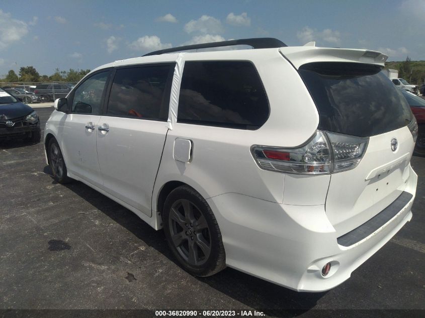 5TDXZ3DC7KS986203 2019 TOYOTA SIENNA, photo no. 3