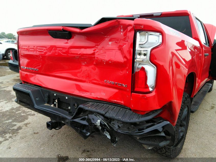 2022 CHEVROLET SILVERADO 1500 LTD CUSTOM TRAIL BOSS - 3GCPYCEKXNG185809