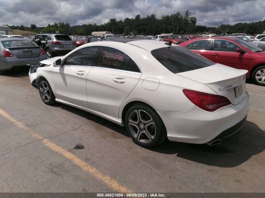 2014 MERCEDES-BENZ CLA 250 - WDDSJ4GB8EN149695