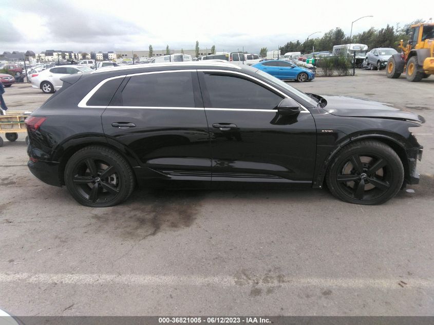 2019 AUDI E-TRON PREMIUM PLUS - WA1LABGE0KB012299