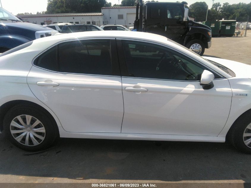 2020 TOYOTA CAMRY HYBRID LE - 4T1C31AK5LU523498