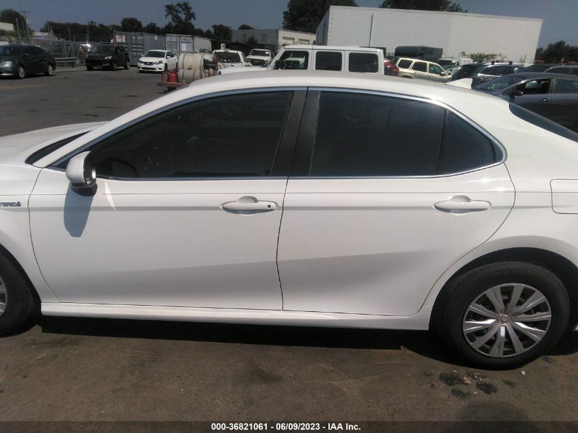 2020 TOYOTA CAMRY HYBRID LE - 4T1C31AK5LU523498
