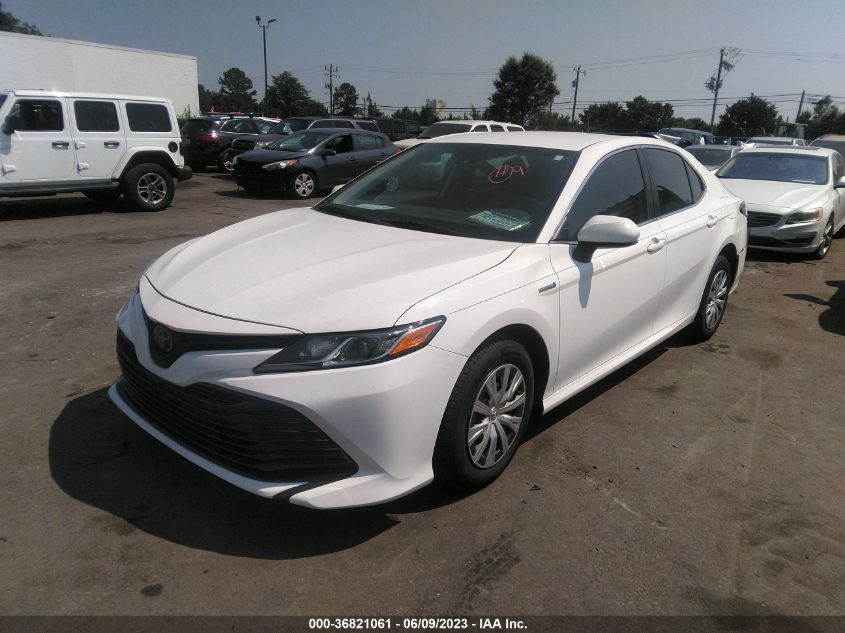 2020 TOYOTA CAMRY HYBRID LE - 4T1C31AK5LU523498