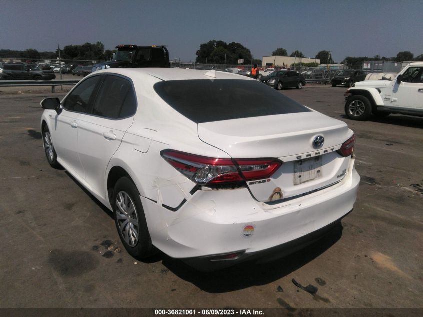 2020 TOYOTA CAMRY HYBRID LE - 4T1C31AK5LU523498
