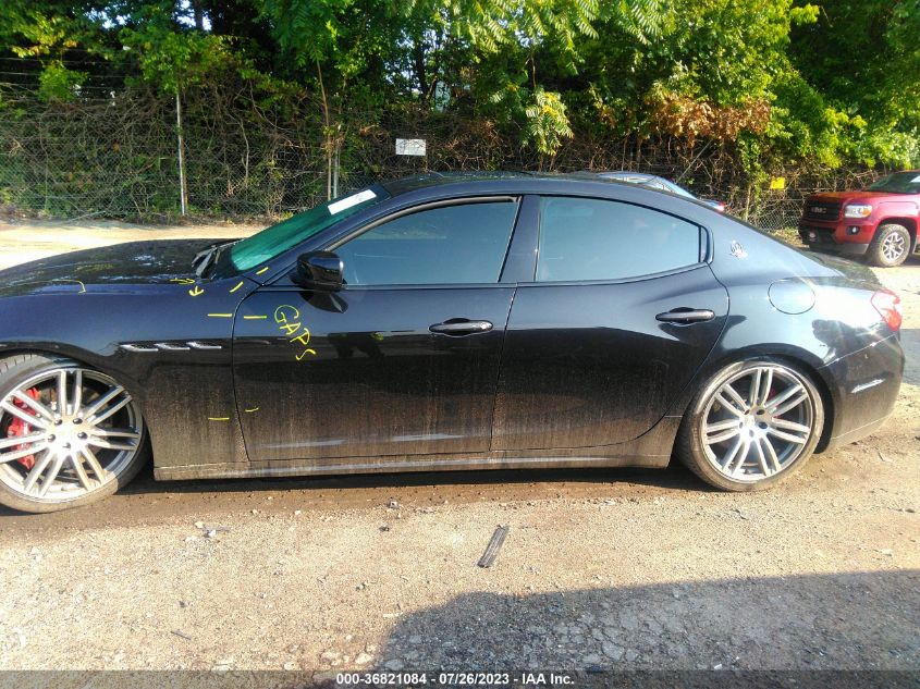 2016 MASERATI GHIBLI S Q4 - ZAM57RTA0G1168330