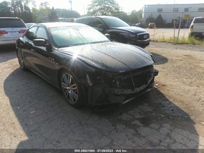 2016 MASERATI GHIBLI S Q4 - ZAM57RTA0G1168330