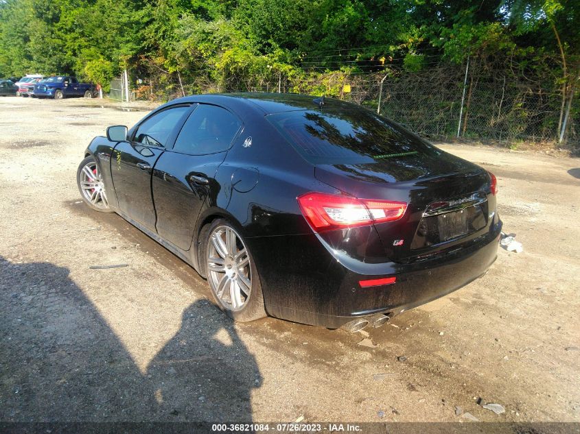 2016 MASERATI GHIBLI S Q4 - ZAM57RTA0G1168330