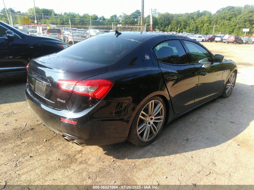 2016 MASERATI GHIBLI S Q4 - ZAM57RTA0G1168330