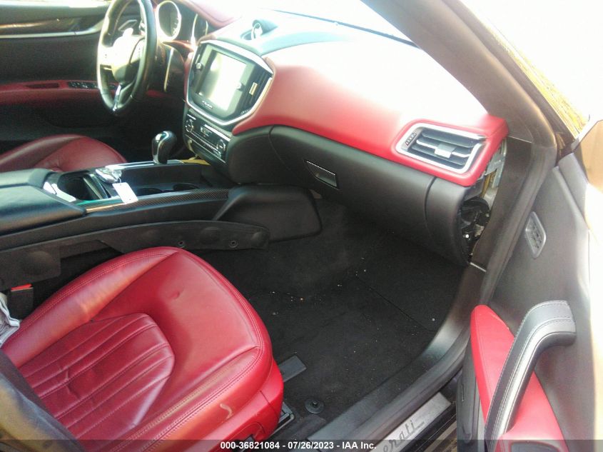 2016 MASERATI GHIBLI S Q4 - ZAM57RTA0G1168330