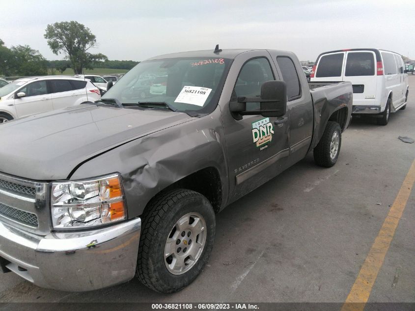 2013 CHEVROLET SILVERADO 1500 LT - 1GCRKSE73DZ353191