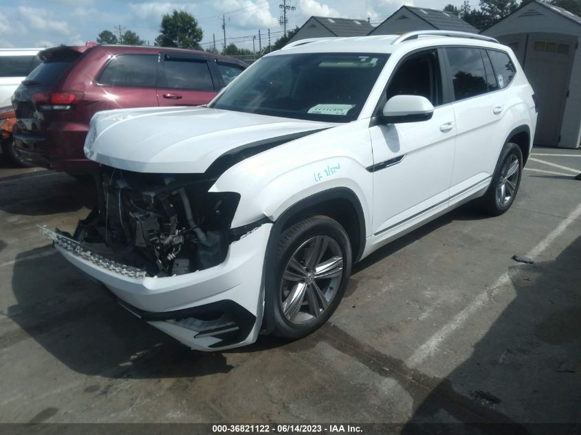 2018 VOLKSWAGEN ATLAS 3.6L V6 SE W/TECHNOLOGY - 1V2PR2CA9JC538148