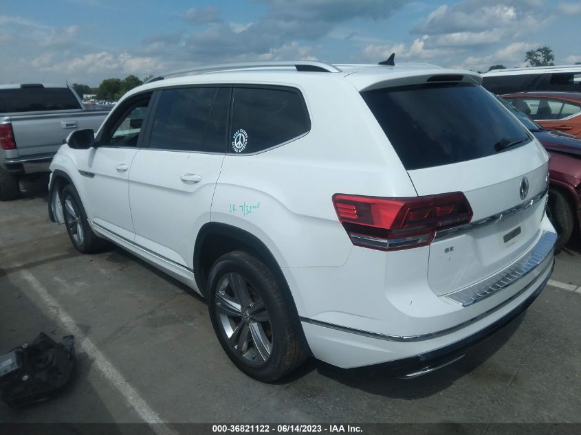 2018 VOLKSWAGEN ATLAS 3.6L V6 SE W/TECHNOLOGY - 1V2PR2CA9JC538148