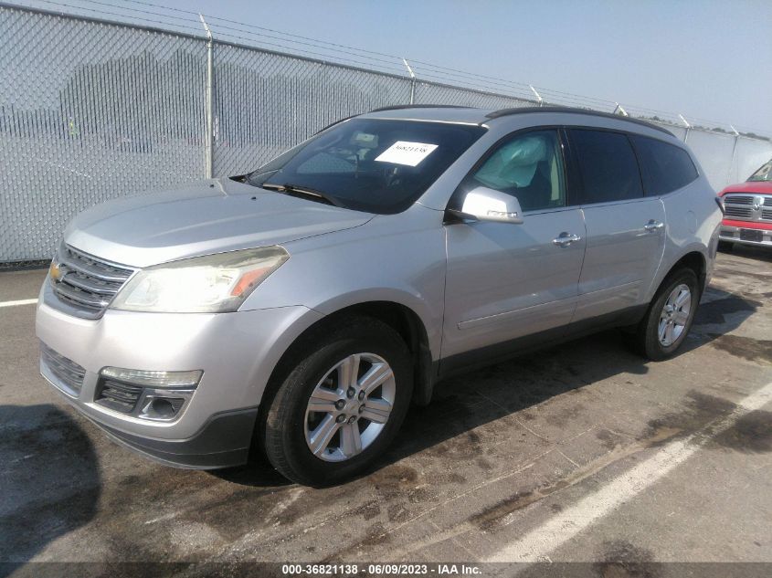 2014 CHEVROLET TRAVERSE LT - 1GNKRHKD1EJ103191