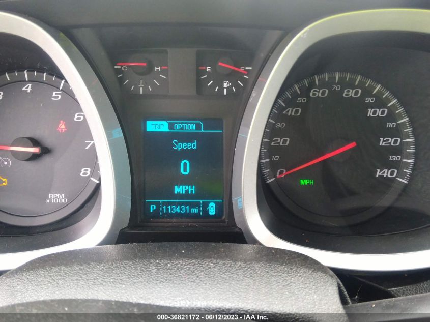 2013 CHEVROLET EQUINOX LT - 2GNFLEEK7D6403177