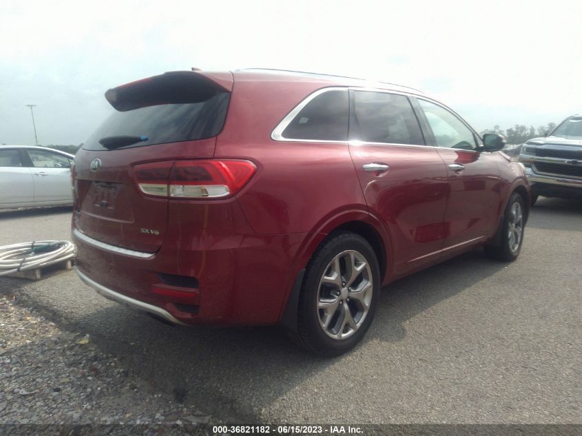 2016 KIA SORENTO SX - 5XYPK4A59GG171294
