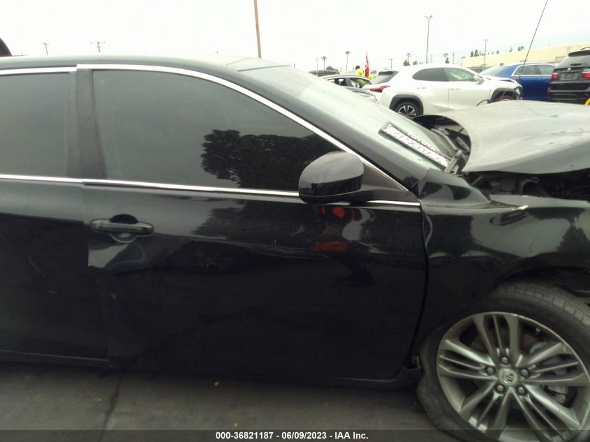 2016 TOYOTA CAMRY XLE/SE/LE/XSE - 4T1BF1FK3GU163813