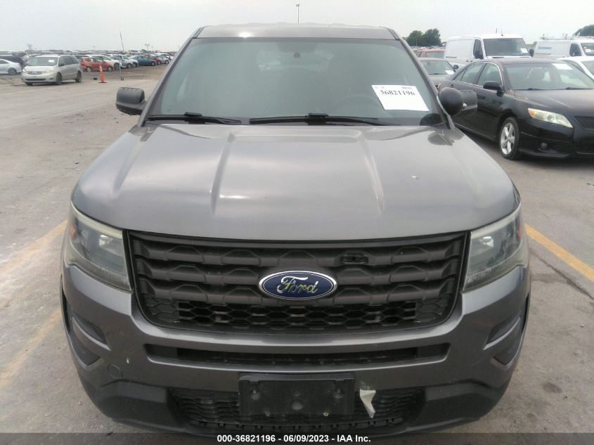 2017 FORD POLICE INTERCEPTOR 1FM5K8ARXHGB00973