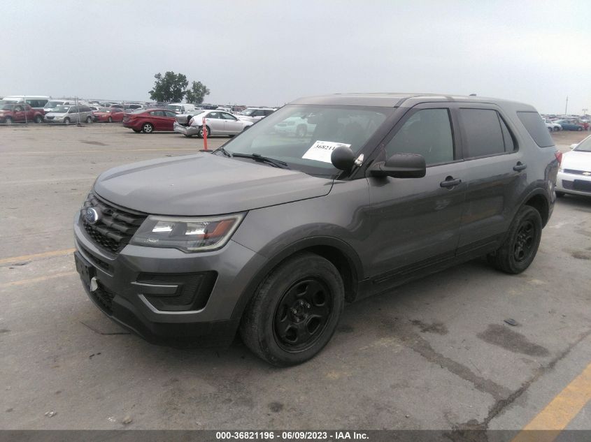 2017 FORD POLICE INTERCEPTOR 1FM5K8ARXHGB00973