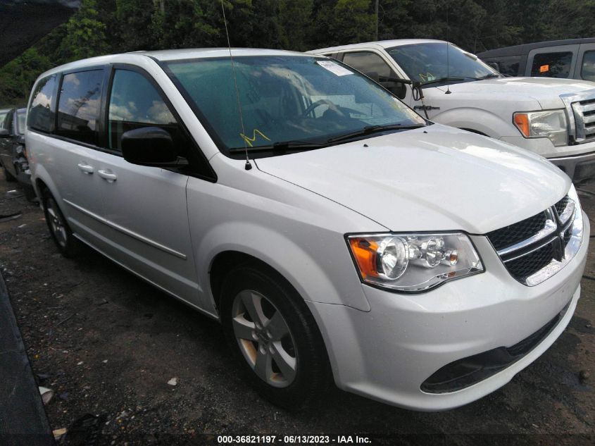 2016 DODGE GRAND CARAVAN SE - 2C4RDGBG7GR317031