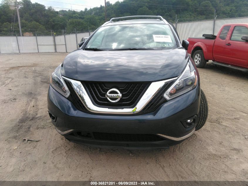2018 NISSAN MURANO SL - 5N1AZ2MH1JN192826