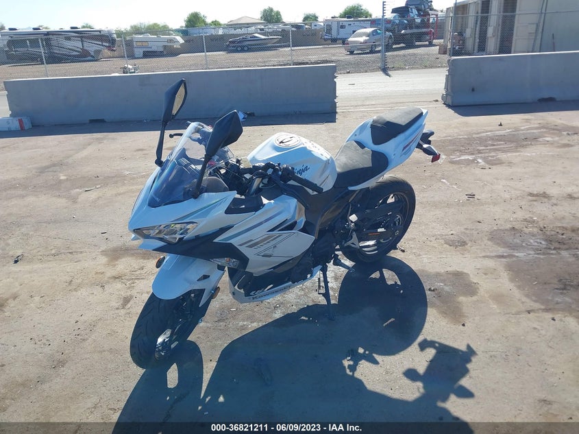 VIN JKAEXKG13PDAM3906 2023 KAWASAKI EX400