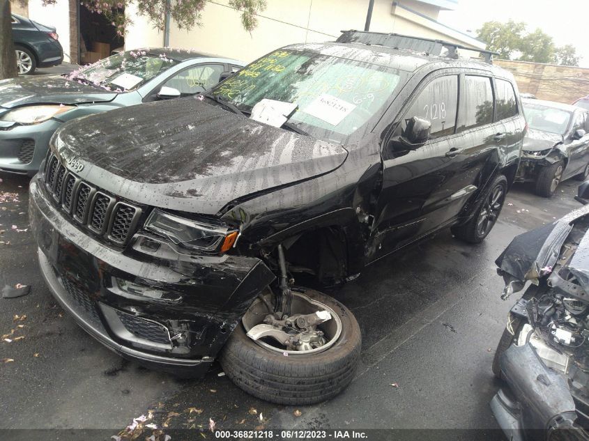 2018 JEEP GRAND CHEROKEE HIGH ALTITUDE - 1C4RJECM7JC460305