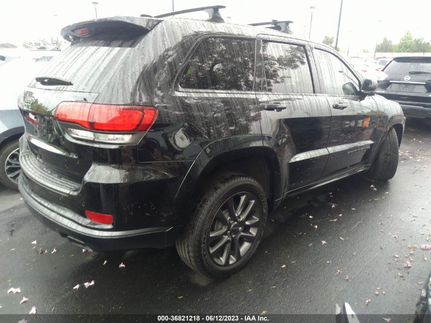 2018 JEEP GRAND CHEROKEE HIGH ALTITUDE - 1C4RJECM7JC460305