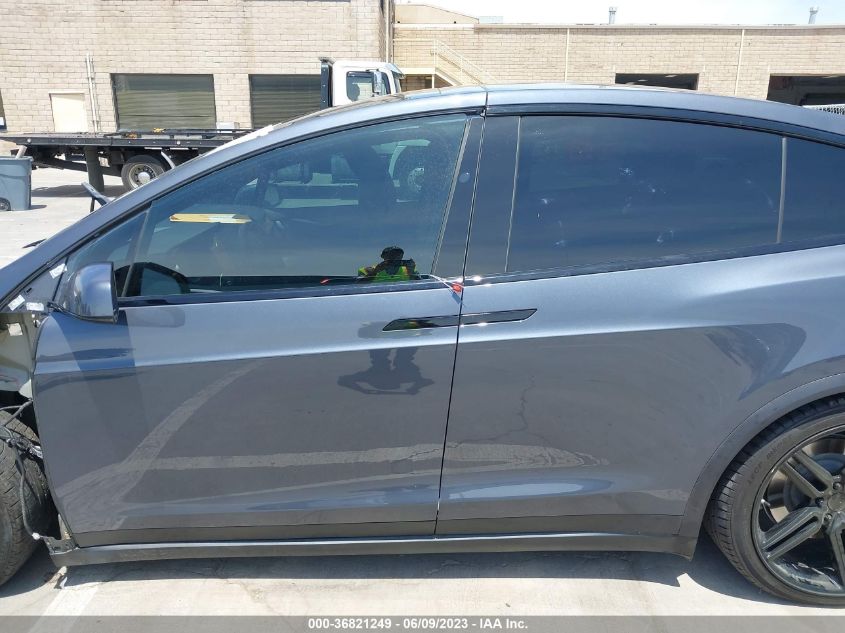 2020 TESLA MODEL X LONG RANGE PLUS - 5YJXCAE29LF281548