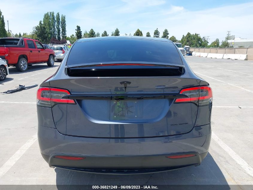 2020 TESLA MODEL X LONG RANGE PLUS - 5YJXCAE29LF281548