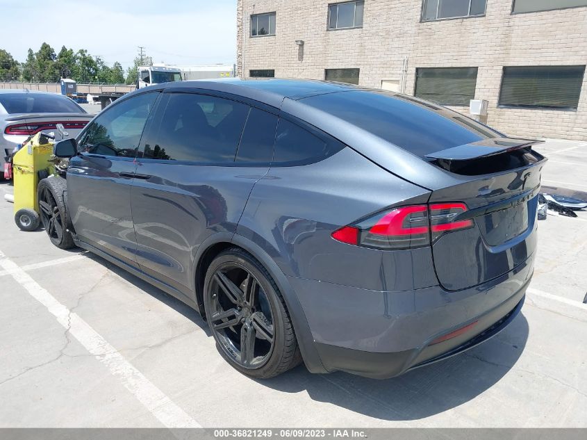 2020 TESLA MODEL X LONG RANGE PLUS - 5YJXCAE29LF281548
