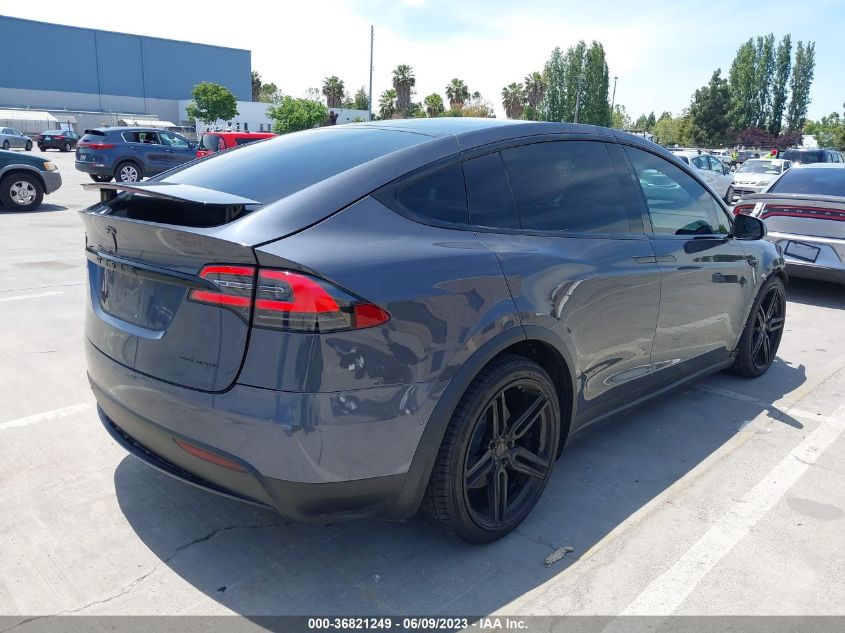 2020 TESLA MODEL X LONG RANGE PLUS - 5YJXCAE29LF281548