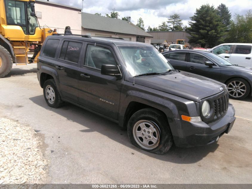 2014 JEEP PATRIOT SPORT - 1C4NJRBB8ED772042